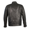 Men's Sheepskin Moto Leather Jacket w/ Zipper Front - HighwayLeather