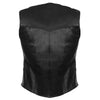 Ladies Classic Four Snap Vest - HighwayLeather