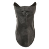 Unisex leather face mask with fleece liner from Dynamicleather, designed for face, neck, and safety protection.