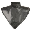 Unisex premium leather neck warmer with fleece liner, stylish accessories by HighwayLeather for warmth and comfort.