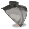 Unisex Premium Leather Neck Warmer w/ Fleece Liner - HighwayLeather