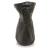 HighwayLeather unisex premium leather face and neck warmer with adjustable straps, designed for warmth and comfort.