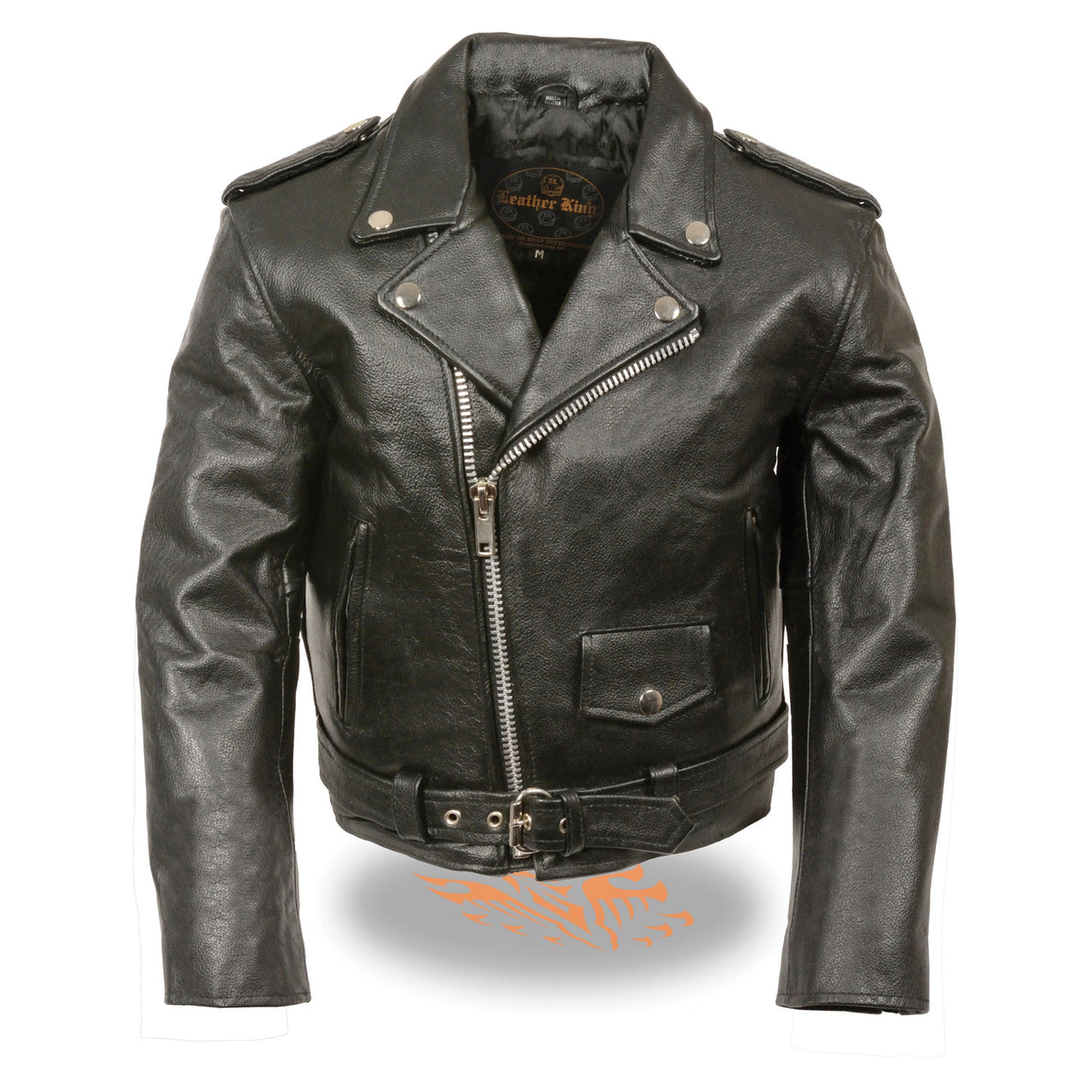 Toddlers Traditional Style Motorcycle Jacket - HighwayLeather