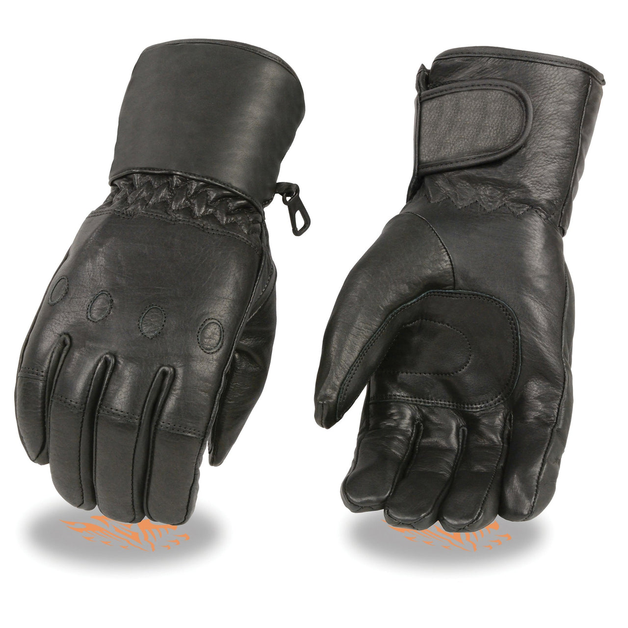 Men's Waterproof Gauntlet Gloves w/ Cinch Wrist - HighwayLeather