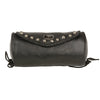 Large Soft Leather Braid & Stud Tool Pouch (11X5X4) - HighwayLeather