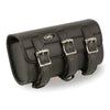 Large Triple Buckle  PVC Tool Bag w/ Quick Release(10X4.5X3.25) - HighwayLeather