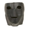 Dynamicleather unisex full coverage face mask with Velcro strap, designed for face and neck safety protection.