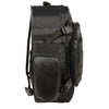 Large leather and textile cruiser sissy bar backpack by Dynamicleather, ideal for biker bags, with 15x22x7-inch dimensions.