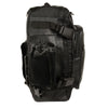 Medium leather and textile cruiser sissy bar backpack by Dynamicleather, with 12x16x6 inch dimensions and biker bag design