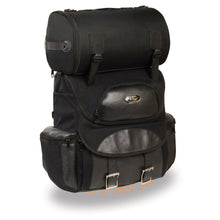 Medium Textile Two Piece Touring Sissy Bar Bag (14X15X7) - HighwayLeather