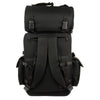 HighwayLeather large textile two-piece sissy bar bag with briefcase pockets, 15x21x8 inches, for biker luggage and storage.