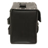 Medium studded PVC biker bag with handles and shoulder strap, featuring the HighwayLeather logo and studded design.