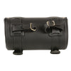 Double Strap Rivet & Concho Tool Bag w/ Quick Release (10X4.5X3.25) - HighwayLeather