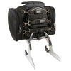 Medium nylon sissy bar carry bag with reflective piping for bikers, 16x11.5x10 inches, by HighwayLeather.
