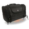 Medium Nylon Sissy Bar Carry Bag w/ Reflective Piping (16X11.5X10) - HighwayLeather