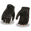 Men's Unlined Leather Proffesional Driving Gloves - HighwayLeather
