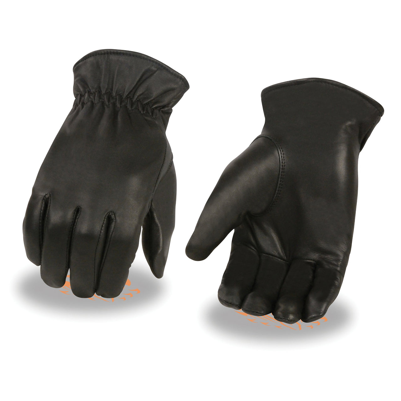 Men's Leather Thermal Lined Gloves w/ Cinch Wrist L Men's Leather Thermal Lined Gloves w/ Cinch Wrist L
