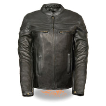 Ladies Sporty Scooter Crossover Leather Jacket - HighwayLeather