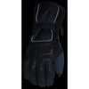 Men's HighwayLeather waterproof leather and textile gauntlet gloves with gel palm for enhanced grip and protection.