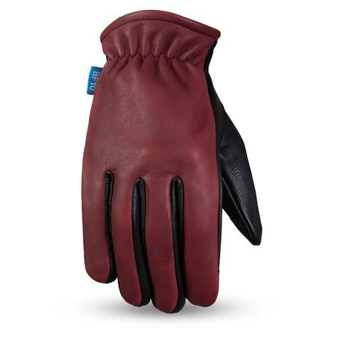 Dynamicleather Born Free Roper gloves in leather with reinforced stitching and adjustable wrist strap.