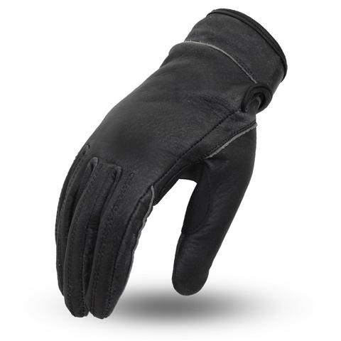 Dynamicleather Marfa gloves made of soft leather, featuring a stylish design and comfortable fit for versatile wear.