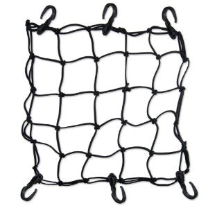 Heavy-Duty 15" Cargo Net for Motorcycles, ATVs - Stretches to 30" - HighwayLeather