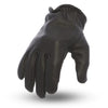 Dynamicleather Roper gloves in brown leather with reinforced stitching and a snug fit, designed for durable hand protection.