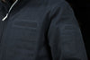 Dynamicleather Hanover men's jacket, stylish black leather outerwear with detailed stitching and classic design.