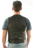 Motorcycle Vest Braid & Side-Lace - HighwayLeather