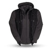 Men's Rook jacket by Dynamicleather featuring a stylish design with a front zipper and rugged leather texture.