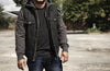 Men's Rook jacket by Dynamicleather, stylish men's leather jacket featuring a sleek design and classic collar.