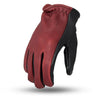 Dynamicleather 2-tone Roper gloves with leather construction and contrasting color design on a plain background.