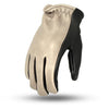 Dynamicleather 2-tone roper gloves with leather construction and contrasting stitching, designed for riding and outdoor activities.