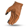 Dynamicleather Roper gloves with leather construction and detailed stitching, displayed on a neutral background.