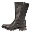 Men's Harness Boot by Dynamicleather, stylish leather boots with harness strap detail, featuring sturdy soles and classic design.
