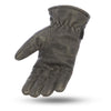 Dynamicleather Teton gloves with black leather and detailed stitching, designed for outdoor or casual wear.