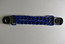 Motorcycle Leather Chain Vest Extender Biker Snap on - Extend your Vest (BLUE) - HighwayLeather