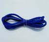 Highway Leather LACE Genuine Leather Strip Cord Braiding String Lacing 64" BLUE - HighwayLeather