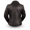 Women's Clean Cruiser Leather Jacket Clean Look - HighwayLeather